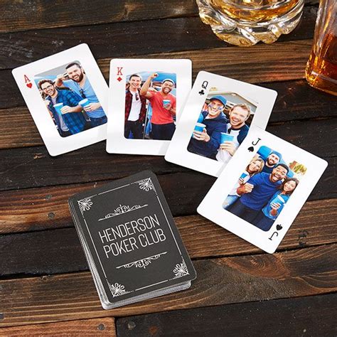 personalised playing cards with different photos|Custom Photo Playing Cards .